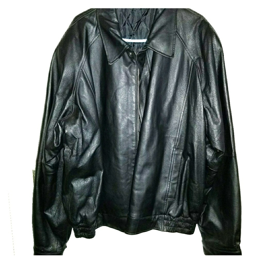 Men's leather jacket